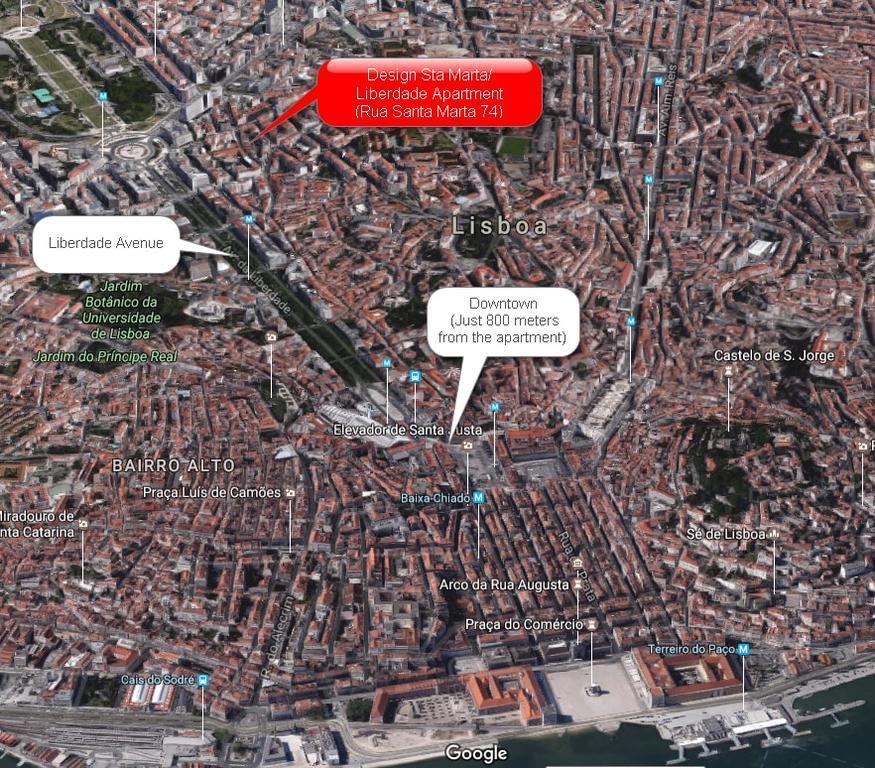 Design Sta Marta/ Liberdade Apartment ลิสบอน ภายนอก รูปภาพ